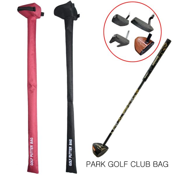 Rilevatori Park Golf Golf Borsa Golf Golf Gun Borsa di stoccaggio Casa da viaggio semplice Mini Golf Borsa da golf Putter Borsa