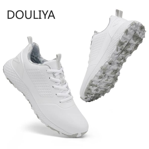 Schuhe wasserdichte Golfschuhe Frauen bequem Golf Sneaker Outdoor Sports Walking Footwears Sport Anti Slip Athletic Sneakers 3541