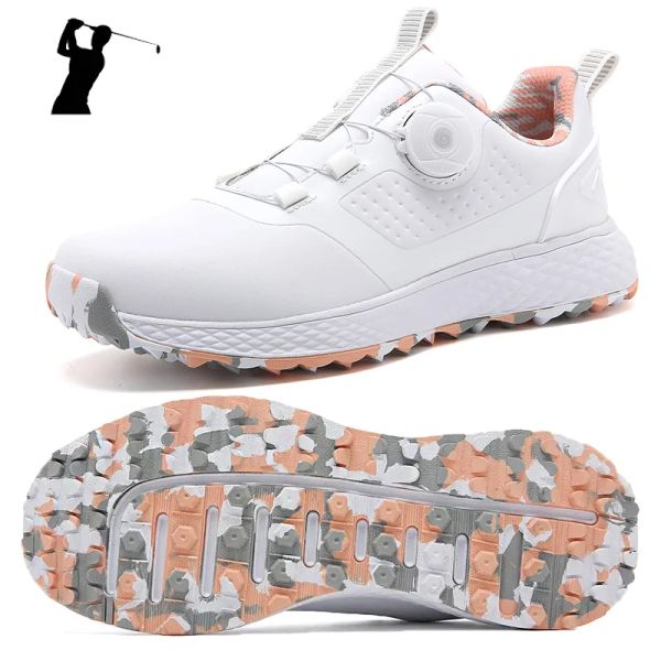 Scarpe da golf impermeabile da golf donne comode golf sneaker da golf a piedi da esterno uomini da golf caddy scarpe scarpe da golf