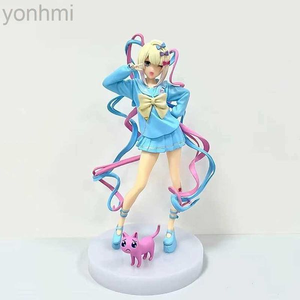 Aksiyon oyuncak şekilleri 20cm muhtaç kız figürü kangel seksi kız şekil iki boyutlu kawaii figürin pvc anime heykel model bebekler için hediyeler 24319