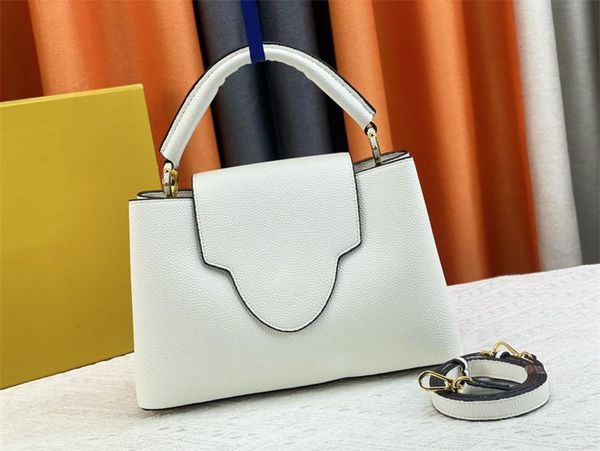 2024 neue schöne Designer-Mode-High-End-Umhängetasche, Handtasche, echte Ledertasche, luxuriöse modische Umhängetasche für Damen, Kettentasche, kleine Geldbörse