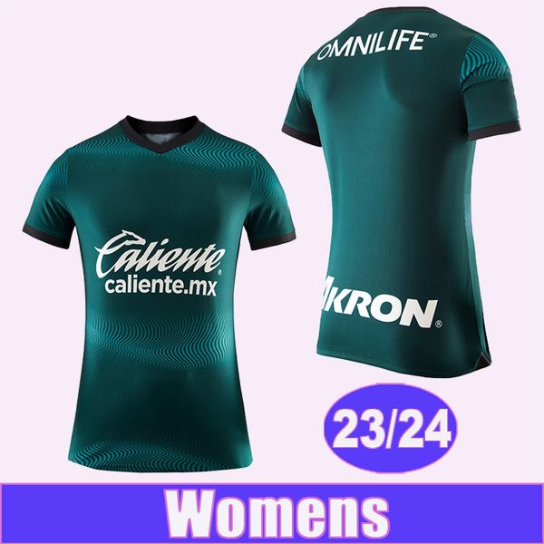 23 24 Guadalajara Mulheres Camisas de Futebol Chivas I. BRIZUELA A. VEGA F. BELTRAN CISNEROS G. SEPULVEDA 3ª Camisas de Futebol