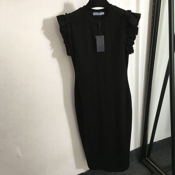 Modisches ärmelloses Kleid für Damen, elegante lange Röcke, luxuriöse schmale Kleider, Sommer-Cami-Kleid, Urlaubs-Strandkleid