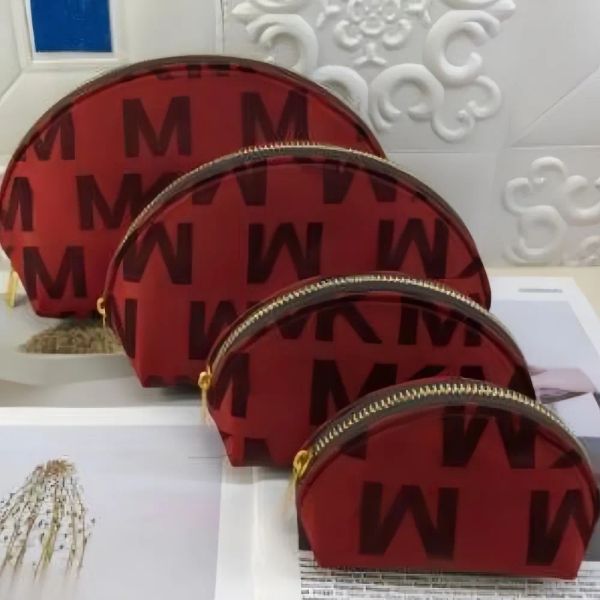 Moda feminina bolsas de cosméticos organizador famosa bolsa de maquiagem bolsa de viagem bolsa de maquiagem feminina bolsas cluch organizador bolsa de higiene 3 unidades / conjunto MARRY KOSS MK