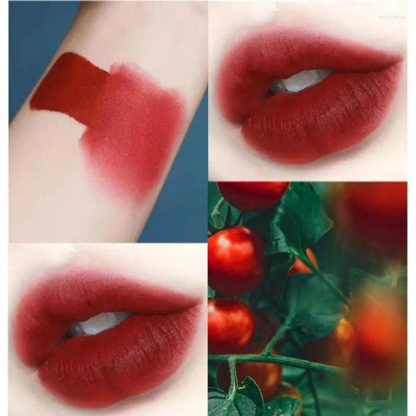Lipgloss Velvet Matte Glaze Set Flüssiger Lippenstift Wasserdicht Nicht leicht zu verblassen Langlebige natürliche Lippen Machen