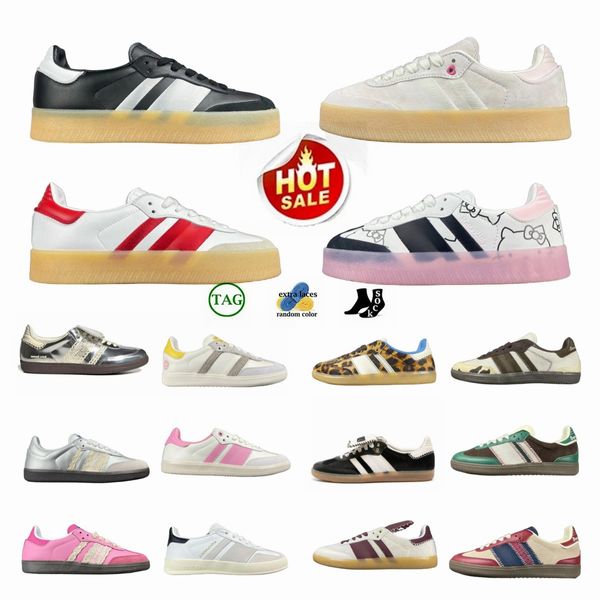 2024 New Wales Bonner Pony Leopard Tonal Cream Bianco Argento Core Nero SPORTIVO Rich Designer Scarpe da skate Rosso Bianco Verde Uomo Donna Sport Sneakers basse 36-45