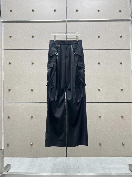 Pantaloni da donna neri con stelle filanti Il tipo di versione non raccoglie la parte superiore del corpo Super sottile Tutto3.7