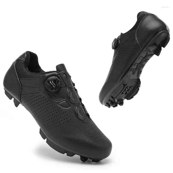 Scarpe da ciclismo MTB Sneakers da uomo Bicicletta da strada autobloccante per indoor da donna Cyclette Ciclo con lacci Allenamento fitness