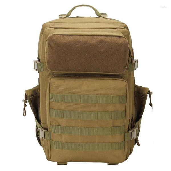 Sırt çantası 50l askeri taktik ordu çanta molle erkekler için açık hava trekking kamp sırt çantası şişe tutucu avcılık 3 gün böcek