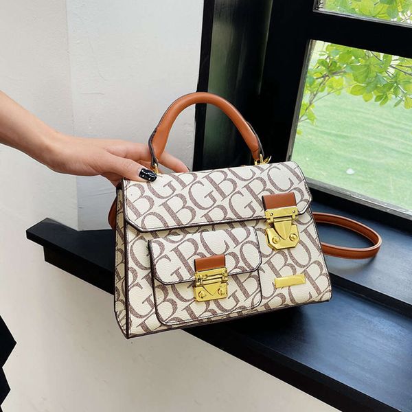 Moda de alta qualidade nova internet celebridade bolsa simples bolsa feminina pequeno quadrado na moda e textura elegante ombro único crossbody