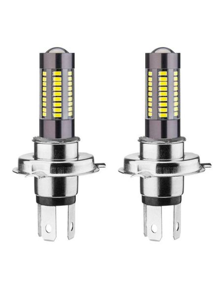 H11 9005 9006 H7 H4 LED Sis Farkı H8 H9 4014 66SMD Süper Beyaz Otomobil Işık Kaynak Araba Stil Lambası DC 12V8899501