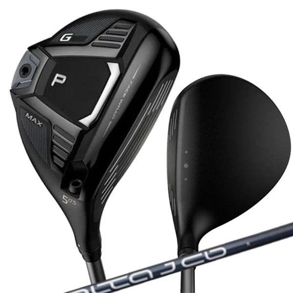 Clubes New Golf Club 425 Max Fairway Woods No. 3/no.5 Madeira masculina da mão direita com capa com logotipo 5751