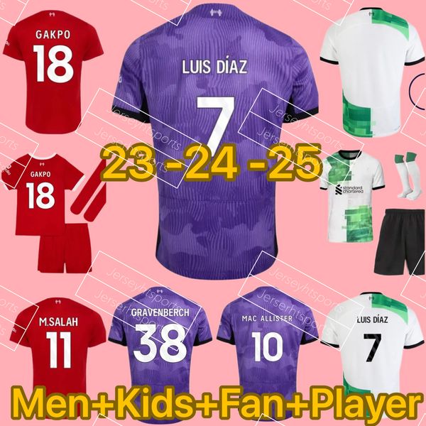 HHT XXXL 4XL 23 24 Maglie da calcio a casa 2023 2024 Maglie da calcio Top Shirt Men Kids Uniform