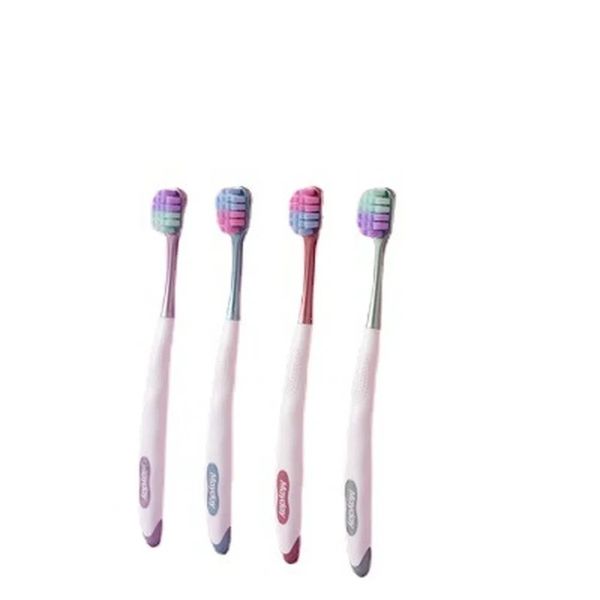 Новая 2024 5pcs Зубная щетка Молодежная версия Better Brate Wire 4 цвета уход за десен ежедневно чистить зубы для перора