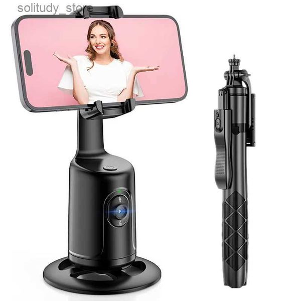 Stabilizzatori P01 stabilizzatore giunto universale portatile con Bluetooth selfie stick treppiede giunto universale smartphone video stabilizzatore mobile Q240319