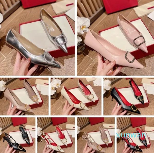 Elmas dekore edilmiş yüzük toka düz yüksek topuklu elbise ayakkabıları 4cm 9cm sivri kristal elmas sandalet pompaları mavi stilettos par ayak parmağı ipucu İtalyan Seksi Kadınlar Ayakkabı