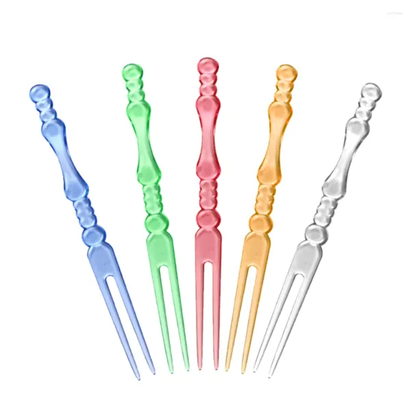 Posate usa e getta 10 pz/set Bambini Carino Forchetta Posate Alimenti per bambini Alimentazione Stoviglie Bambino Stoviglie Utensile portatile Infantile Bambini