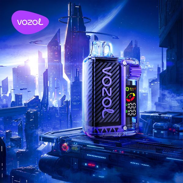 Vozol 16000/20000 Puffs Einweg-Vape-Stift, Kristall-Degital-Bildschirm, neuestes Design auf Lager, LED-Lichtstift, Shisha