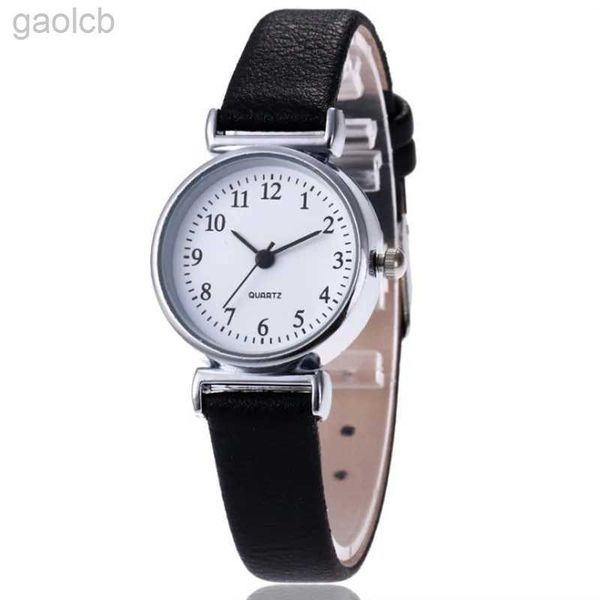 Armbanduhren Uhren Damen Liebhaber 2024 Neue Ankunft Lederband Elegante Mode Frauen Uhr Lässige Quarzuhr Relogio feminino 24319