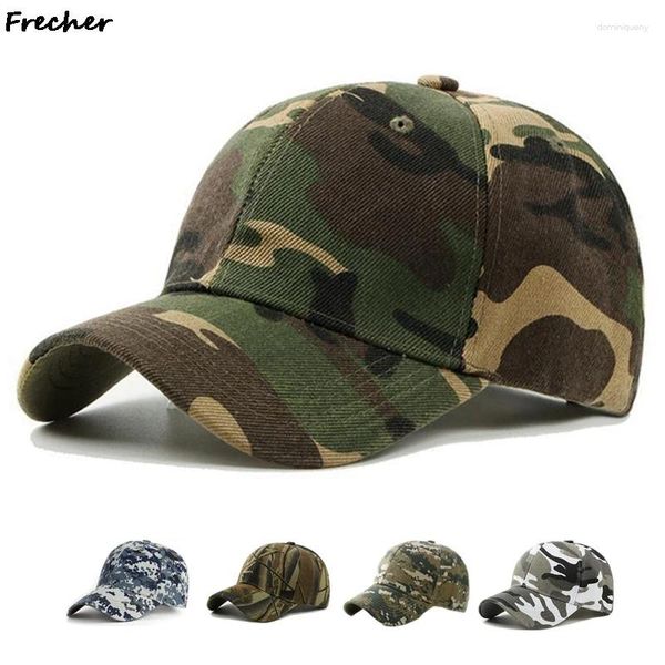 Ballkappen 2024 Baumwolle Camo Baseballmütze für Männer Snapback Hüte Casual Dad Knochen Tarnung Armee Taktische Trucker Hut Casquette