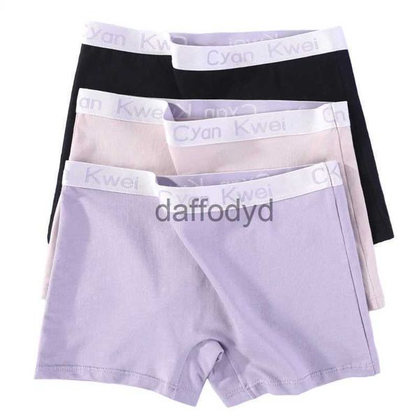 Mutandine da donna Intimo di cotone Donna Boyshort Boxer femminile di grandi dimensioni sotto la gonna Pantaloni corti di sicurezza da donna 240319