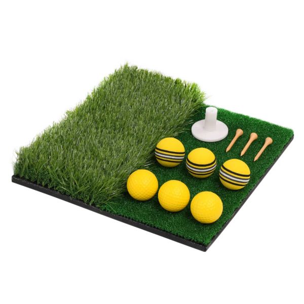 Aiuta i tappetini da allenamento Tappetini per il putting green Tappetini per colpire Tappetino per il putting per interni Palline da golf per interni