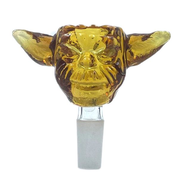 Orangutan 14mm 18mm maschio femmina colore spesso vetro pyrex bruciatore a nafta tubi dell'acqua per piattaforme petrolifere bong di vetro spessi grandi ciotole per fumare