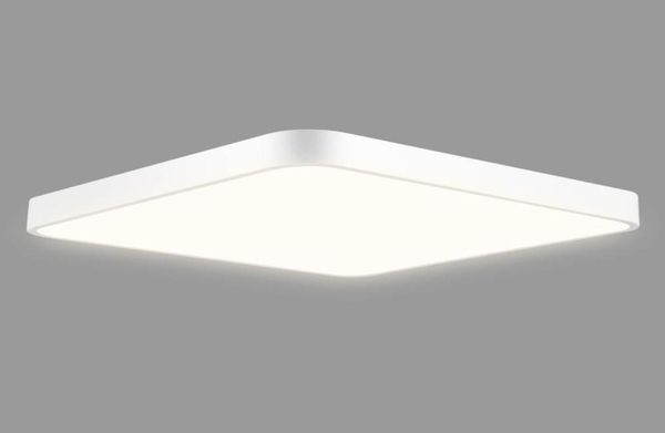Светодиодные потолочные светильники Squre, 1 шт., 110 В, 500 мм, 36 Вт, тонкая лампа, квадратный теплый белый свет2227875