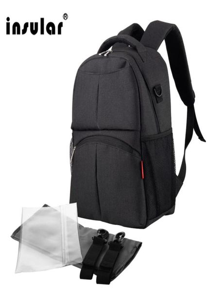 Весь модный водонепроницаемый нейлоновый детский рюкзак для подгузников, многофункциональный рюкзак для мамы, сумка для подгузников9500442