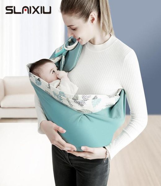 Marsupi Fasce Zaini Marsupio Avvolgente Born Sling Copertura per allattamento al seno Borse ombreggianti Tessuto a rete per allattamento infantile7501597