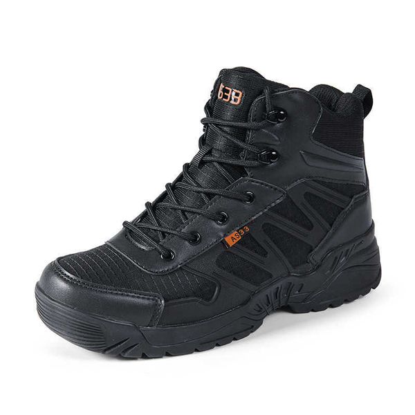 HBP Não-marca BAIXO MOQ A705 Delta CQB Mid-Cut Caminhadas Ao Ar Livre Trekking Sapatos de Combate Tático Botas