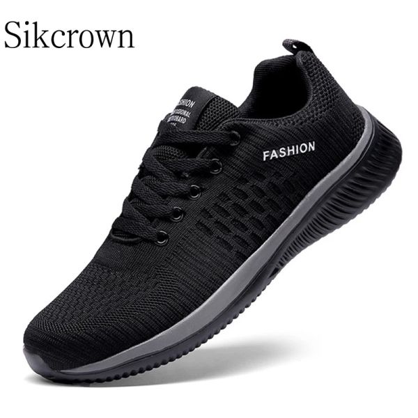 SCARPE NERE Sneaker maschi a buon mercato con grandi dimensioni 48 Scarpe da uomo casual Sport Donne leggero che scorre traspirante comodo confortevole