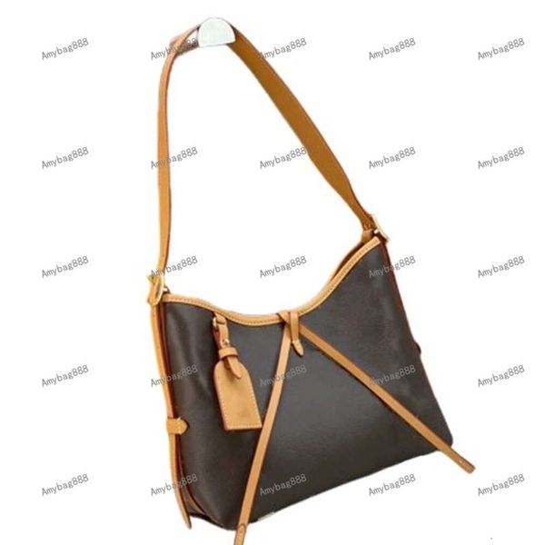 Kadın Tasarımcı Crossbody Carinall Omuz Çantası Yüksek Kaliteli Cross Vücut Klasik Kahverengi Kahverengi Orijinal Deri Orta Büyük Tote Bayanlar Küçük Cüzdan M46203 M46197 SLING Bag