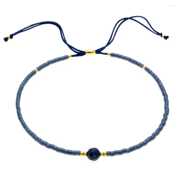 Strand Bohemian Multistrato fatto a mano Perline Miyuki Catena Braccialetti colorati Pietre Accessori per gioielli quotidiani casual per le vacanze da donna