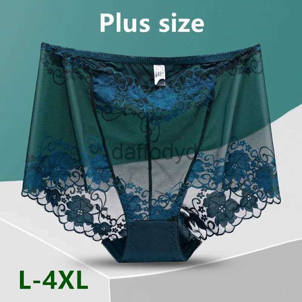 Damenhöschen Dessous sexy Unterwäsche Frauen ropa mujer plus Größe hohe Taille hohles Netz nahtlose Höschen Slips Lenceria sinnliche Mujer Bragas 240319