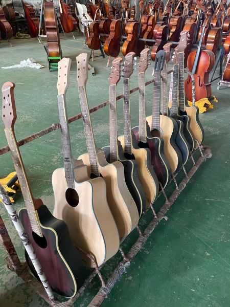 Gitarre, E-Gitarre, schlanke Ziersaite, DIY 6-saitig, 41 Zoll, 24 Band, Folk-Gitarre defekt