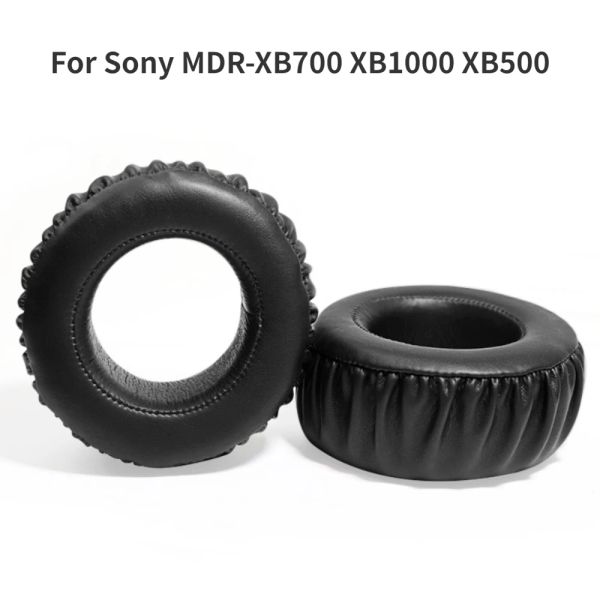 Aksesuarlar Yedek Kulak Pedleri Yastık Yumuşak Kulaklar Sony Mdrxb500 Mdrxb700 XB1000 MDR XB500 Kulaklıklar Earpad Kulaklık Onarım Parçası