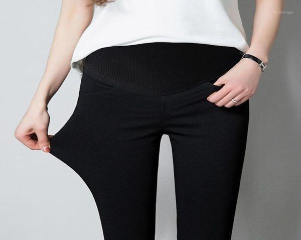 Низ для беременных Женская одежда для беременных Джинсы Черные брюки для беременных Одежда Брюки для кормления Джинсовые женские длинные брюки15506046