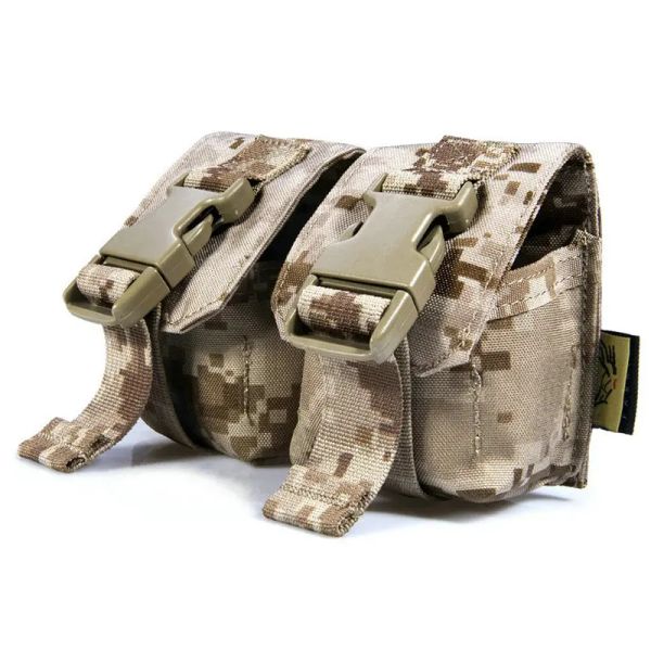 Capas Airsoft Tactical Vest Molle Bolsa Double M67 Modelo Bolsa de Grenada Bolsa de Tênis Apple G005 BACO G005