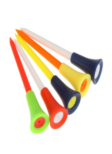 Accessori per golf a T in plastica durevole con cuscino in gomma multicolore da 83 cm, colori casuali6230679