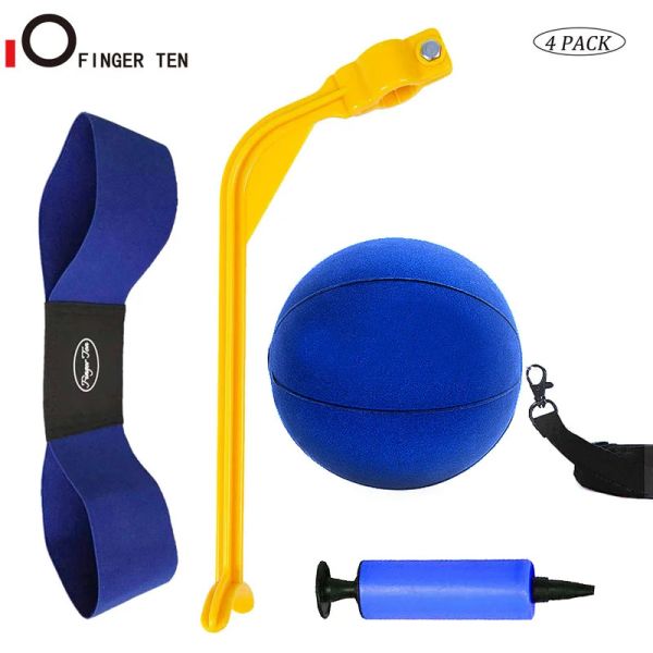 Aiuta 4 pezzi/set Golf Swing Training Aid Fascia da braccio Trainer Impact Ball Gonfiatore Correzione del movimento della postura per principianti Pratica Drop Ship