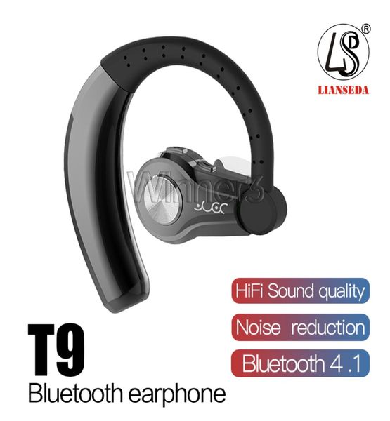 Auricolari Bluetooth T9 Cuffie senza fili V41 Auricolari stereo Bluetooth con microfono Auricolari per auto per smartphone9594913