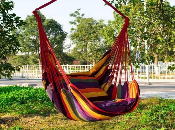 Hängematte Hause Tragbare Outdoor Camping Zelt Hängen Schaukel Stuhl Hängematte Mit Moskitonetz Hängen Bett Jagd Schlafen Swing1710165