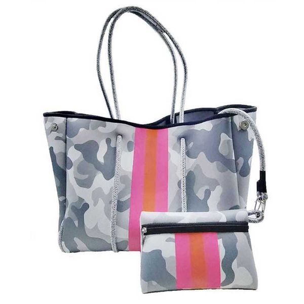 Borse a tracolla alla moda Borsa da spiaggia di grande capacità Viaggio nel fine settimana Borsa da viaggio portatile al mare Borse firmate Mother Tote 240311