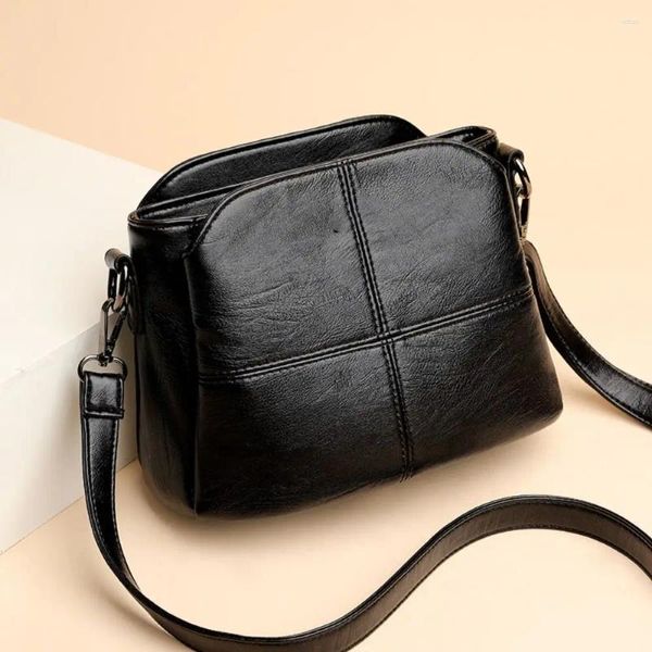 Totes Luxus-Lederhandtaschen Advanced Sense Damentasche mit hoher Kapazität und langem Schultergurt