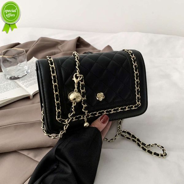 Fonte di fabbrica di alta qualità pacchetto borsa Lady 2024 nuova moda donna coreana rete Hongling reticolo catena stile straniero una spalla design di nicchia Messenger