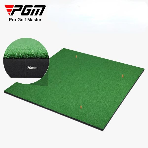 Aids PGM 1/1,5 m Indoor Outdoor Golf Swing Trainer Künstliche Putting Green Rasenmatten Driving Range Clubs Übungskissen DJD002