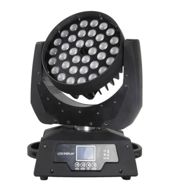 Illuminazione scenica 36x10W 4in1 Zoom RGBW LED Wash Lampada a testa mobile per Dirk in Germania5242433