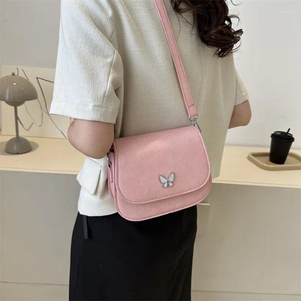 Umhängetaschen Koreanischer Stil Mini Hufeisentasche Kleine One-Shoulder-Crossbody-Handy für Frauen