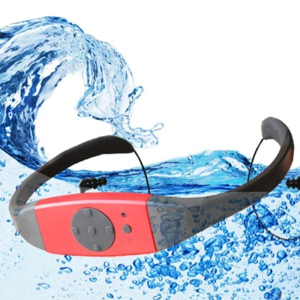 Oyuncu Su Geçirmez Spor MP3 Çalar 48GB Yüzme Sörf Spa IPX8 Sports P0005343 MP3 Çalar Taşınabilir Mp3 Player Music Cinter